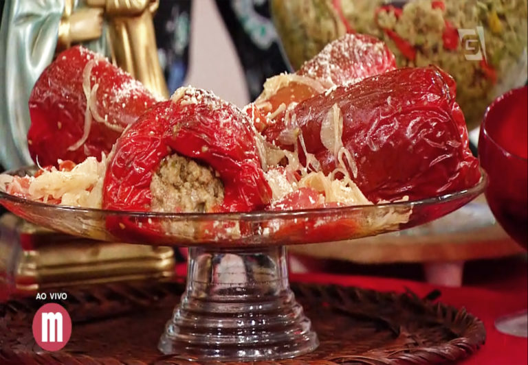 Pimentão recheado italiano