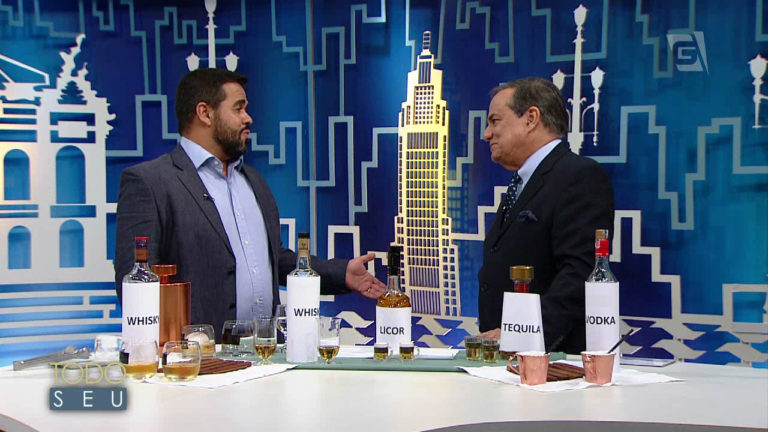 Bebidas destiladas com Maurício Leme