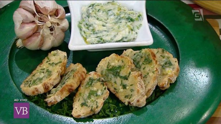 Pão de alho sem glúten