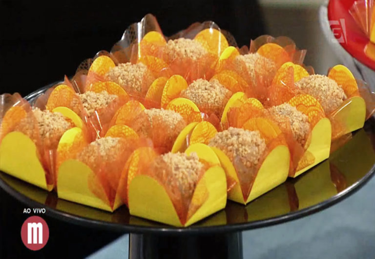 Brigadeiro de paçoca