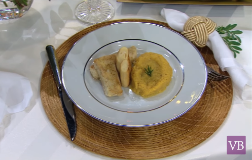 Cação e banana da terra