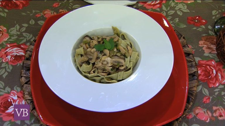 Fettuccine verde sem glúten