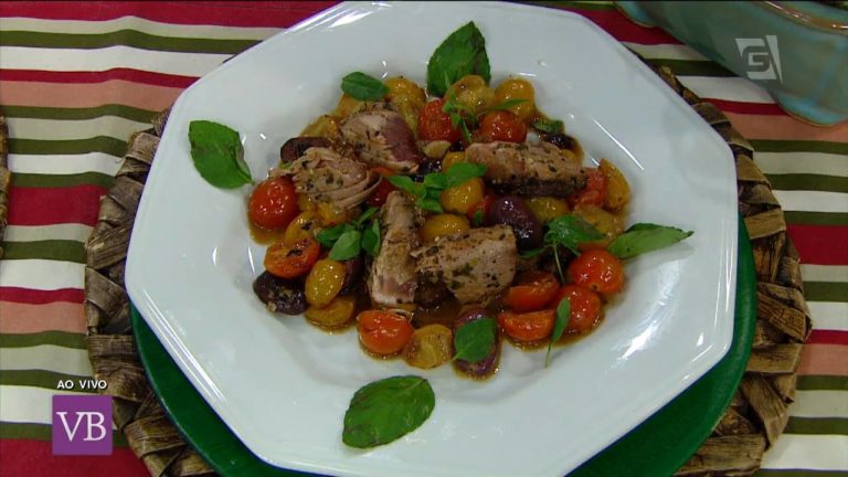 Atum selado light à moda italiana