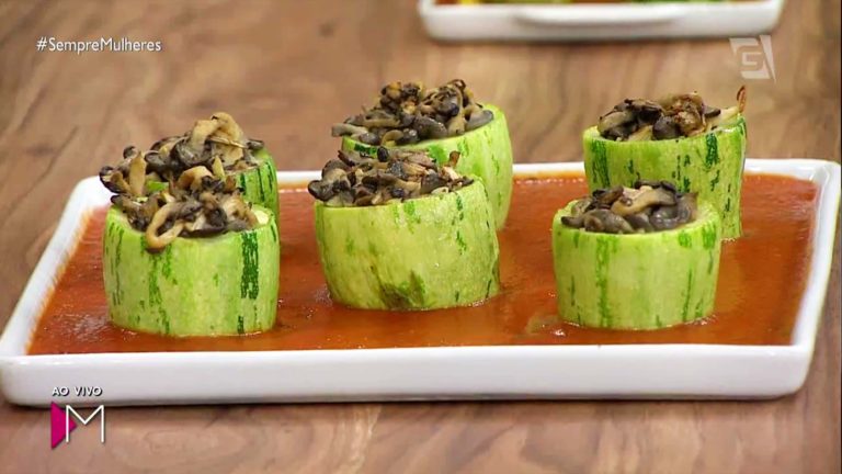 Abobrinha recheada