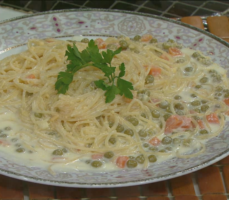 Macarrão com Legumes