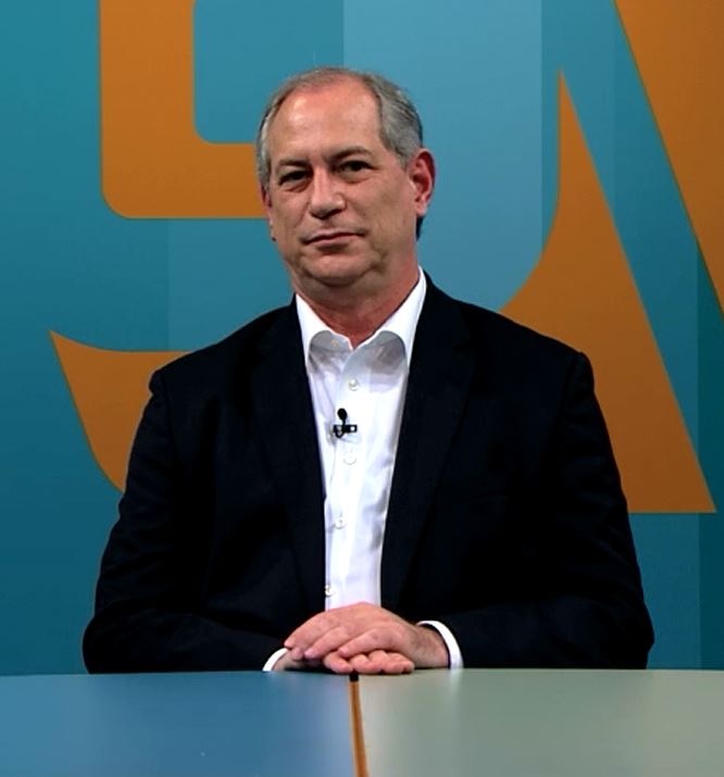 Maria Lydia e João Batista Natali entrevistam Ciro Gomes