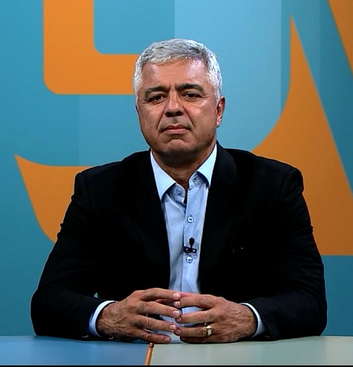 Maria Lydia e João Batista Natali entrevistam Major Olímpio