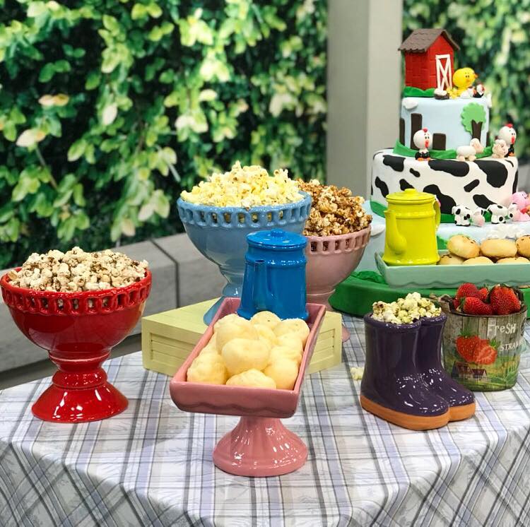 Festival de pipocas saudáveis