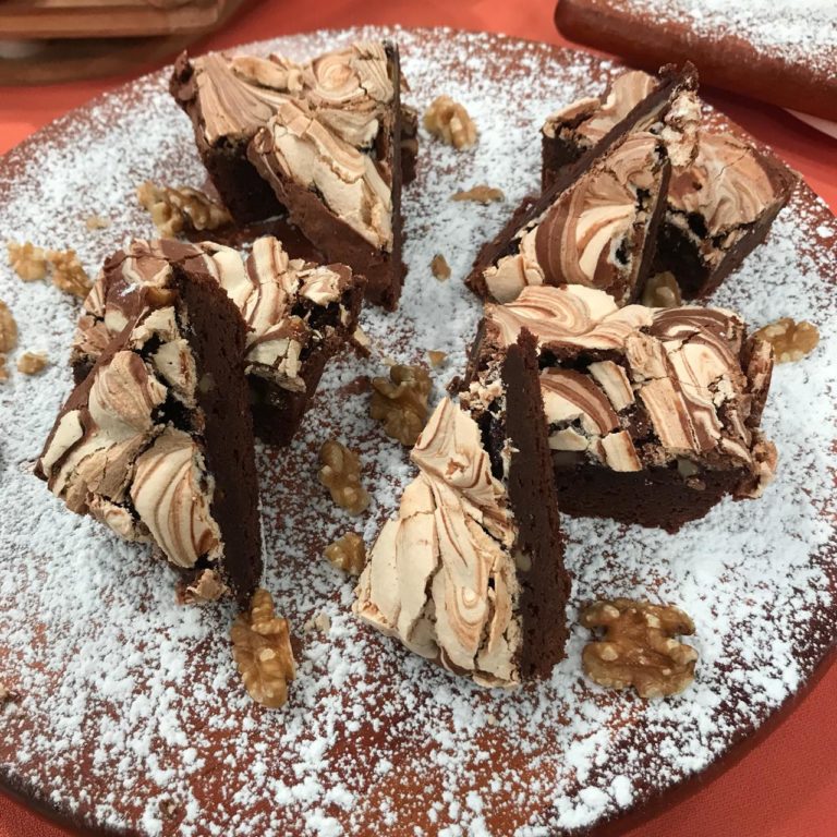 Brownie Marmorizado
