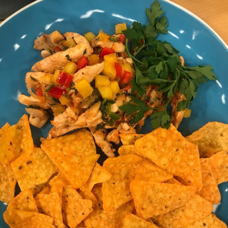 Frango Mexicano (Alambre de Pollo)