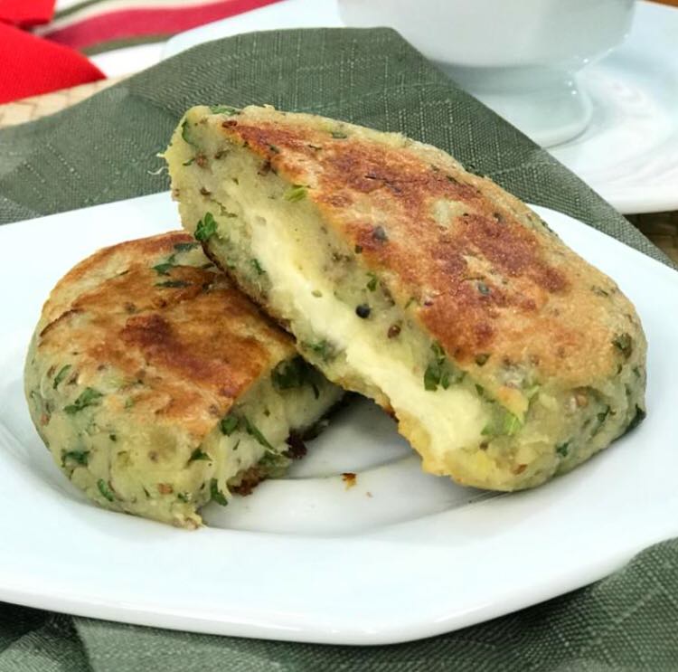 Pão de batata de frigideira