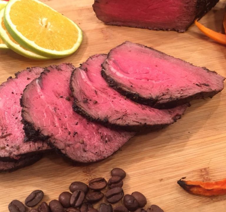 Miolo de Alcatra na Crosta de Café