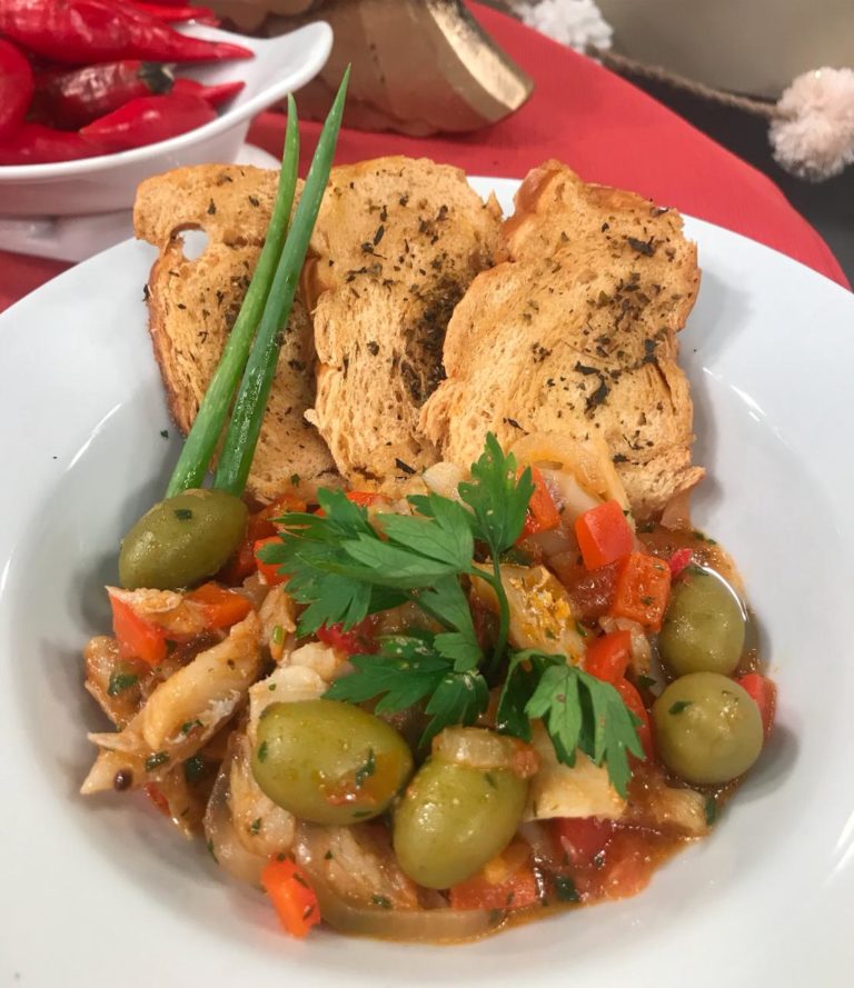 Bacalhau à la Viscaina