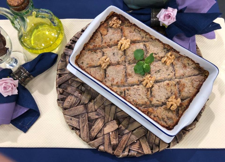 Quibe de peixe e quinoa