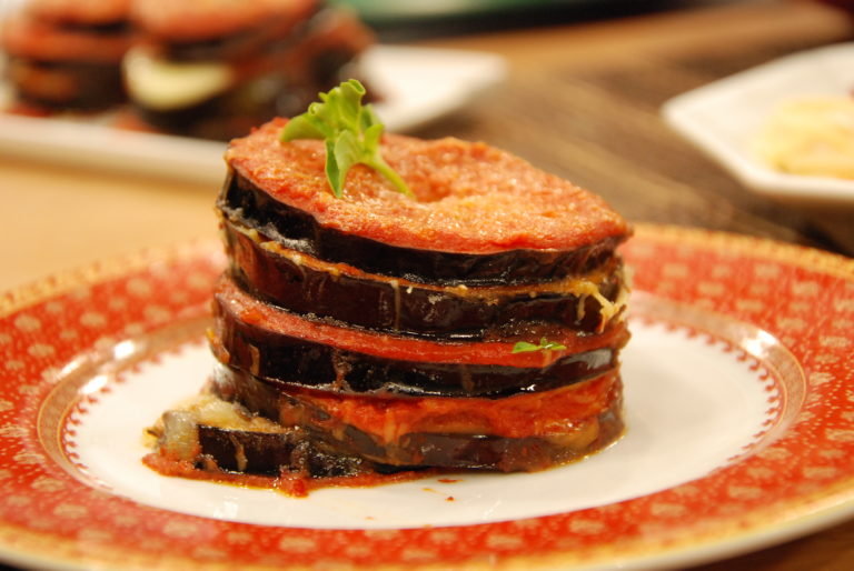 Berinjela à parmegiana