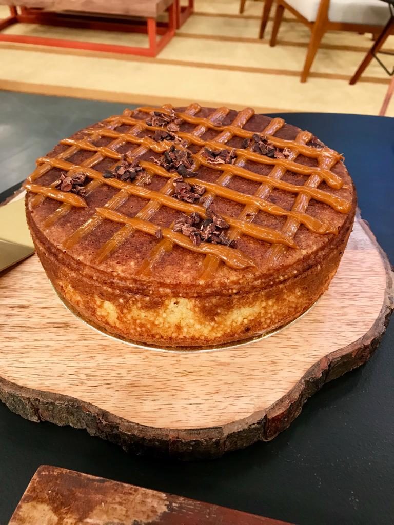 Bolo de Tapioca Granulada