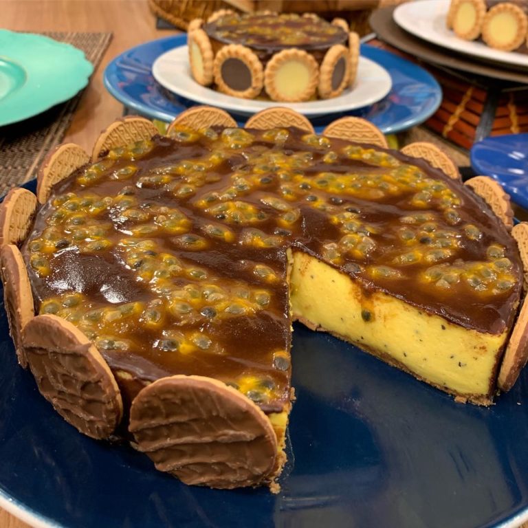 Torta Holandesa de Maracujá