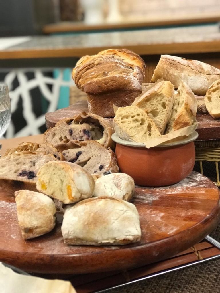 Pão com fermentação natural