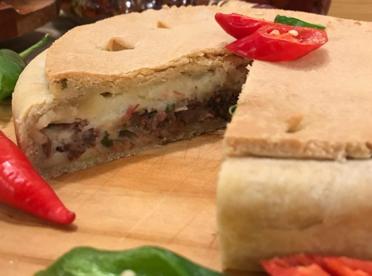 Torta de carne louca