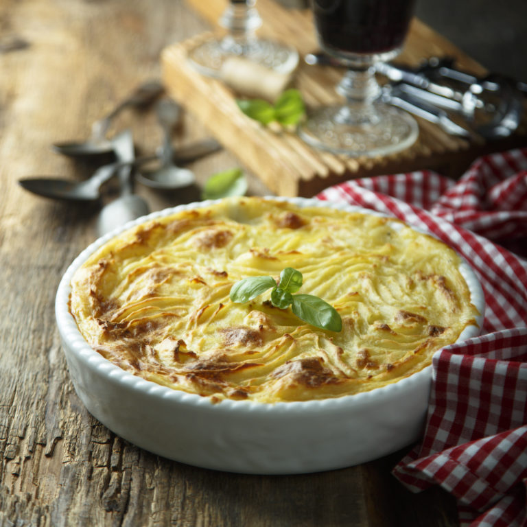 Gratinado de Batata com Atum - Revista da Cidade