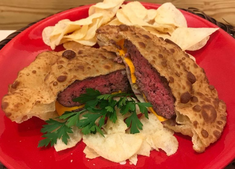 Pastel de Hambúrguer
