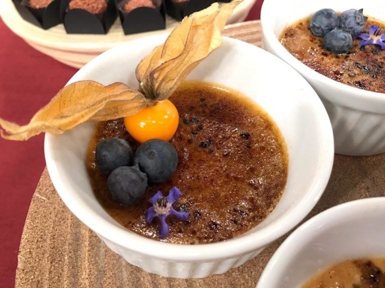 Crème brûlée de doce de leite