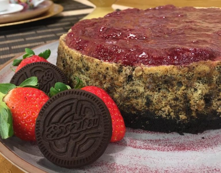 Cheescake de Cookies - Revista da Cidade