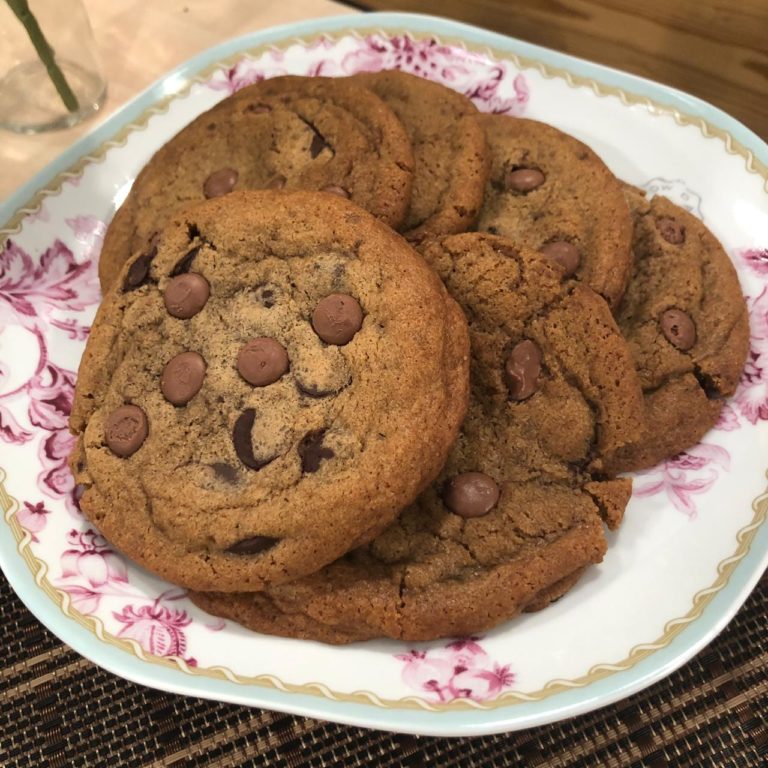 Cookies recheados de brigadeiro