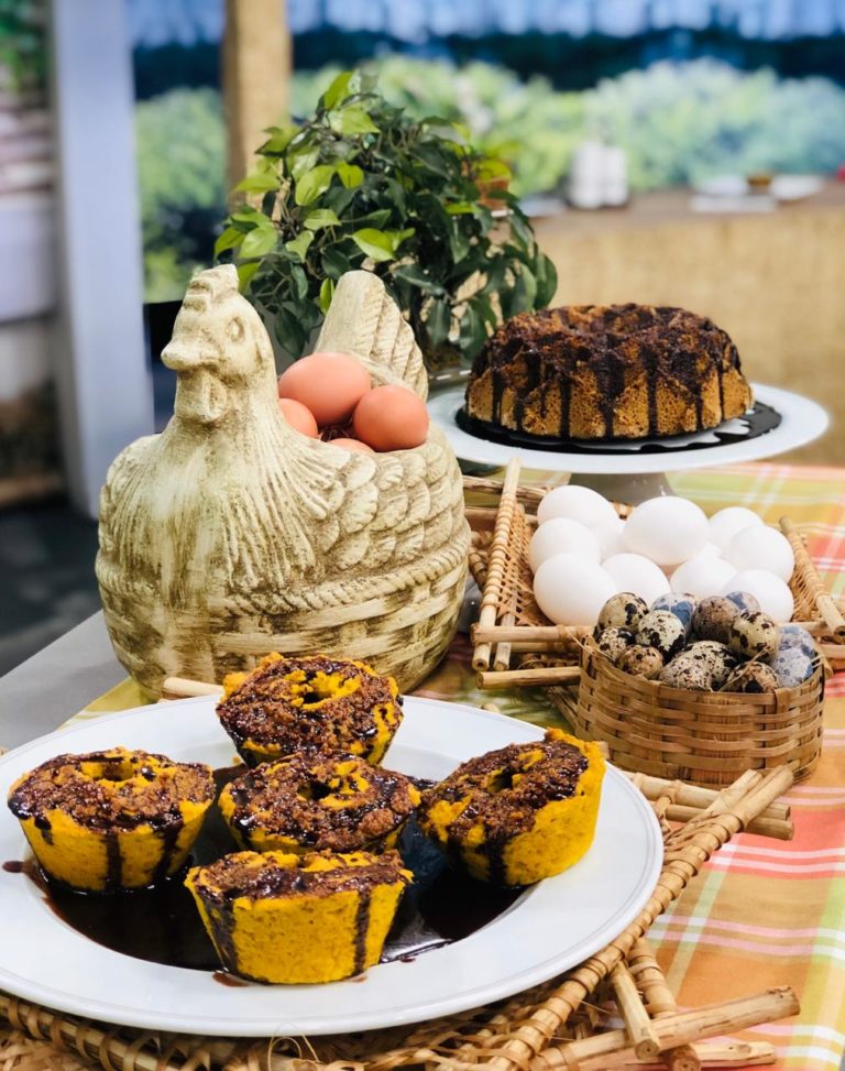 Bolo de Cenoura Funcional Sem Glúten