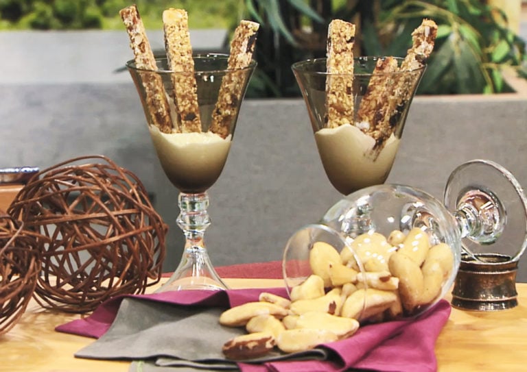 Barrinhas de cereais Fit + Sorvete de iogurte