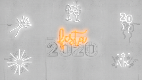 Logo do programa Festa 2020