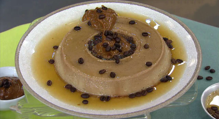 Pudim de Leite com Café