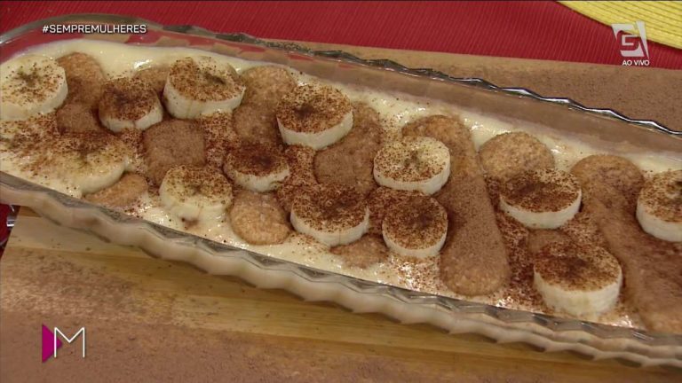 Pavê de banana - Mulheres (25/03/20)