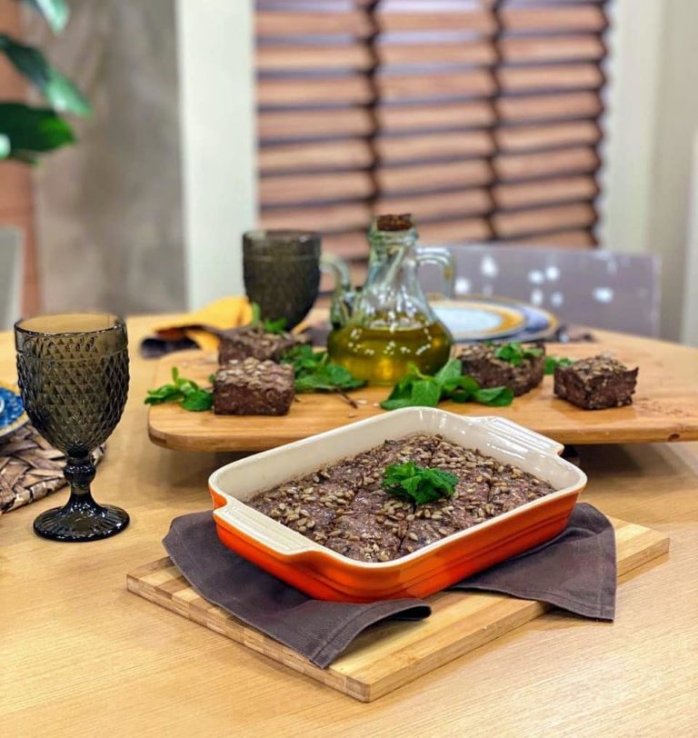 Quibe de carne com couve flor - Você Bonita