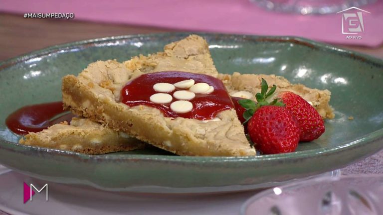 Brownie de chocolate branco