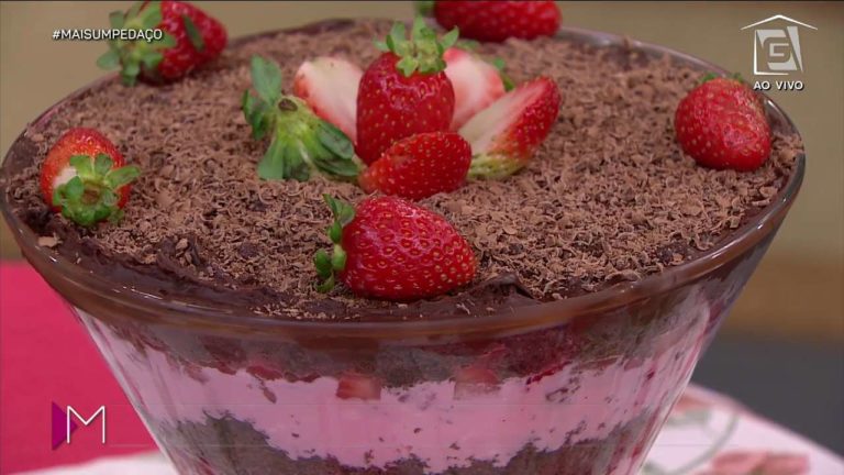 Bolo sensação na travessa