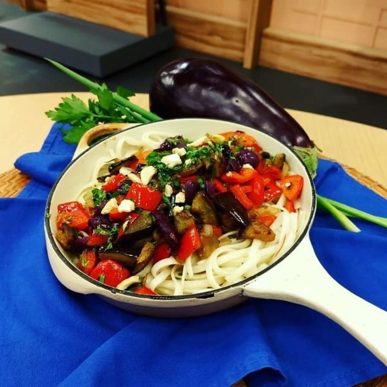 Caponata de berinjela