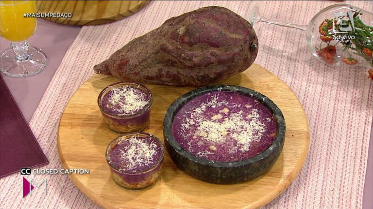 Escondidinho de batata doce