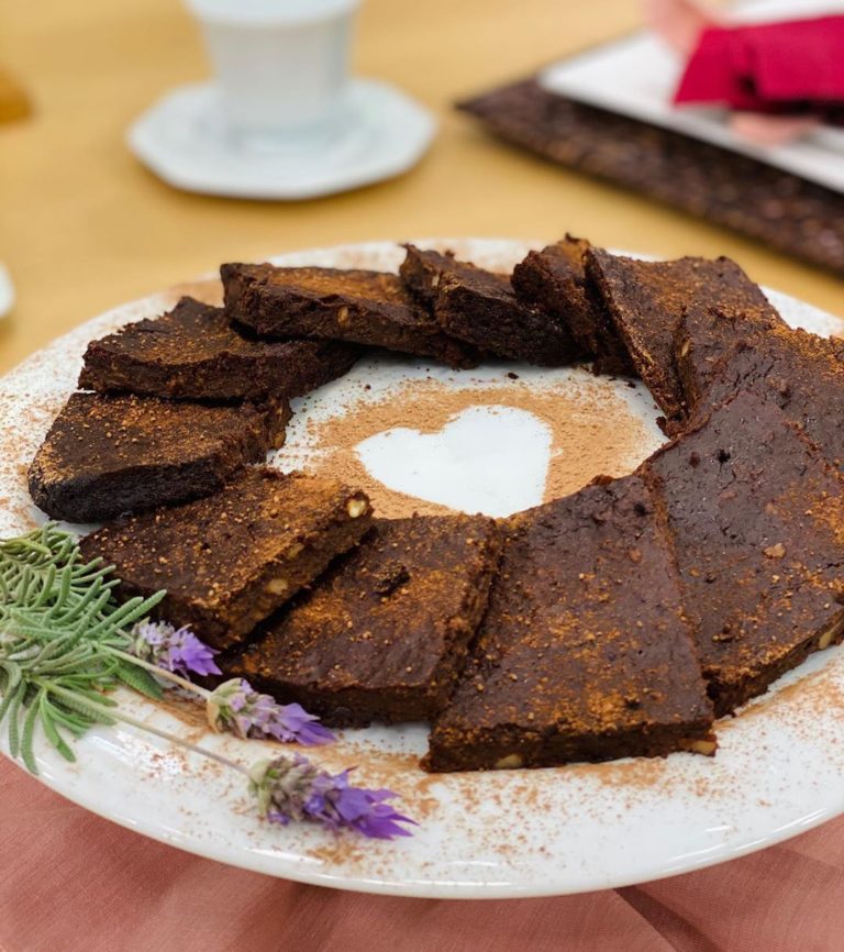 Brownie de batata-doce