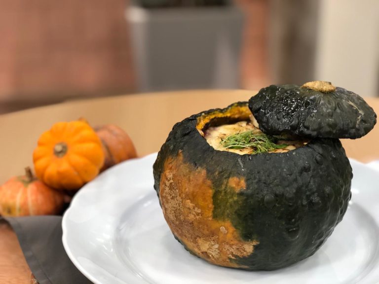 Carne seca na abóbora