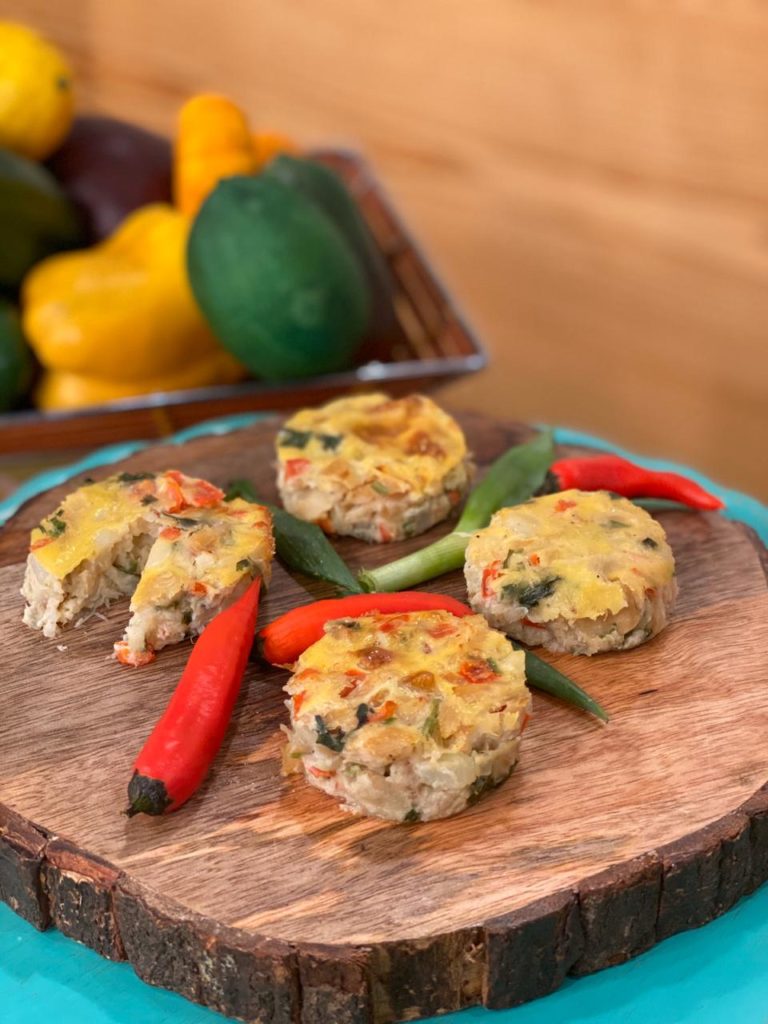 Frigideira baiana de bacalhau