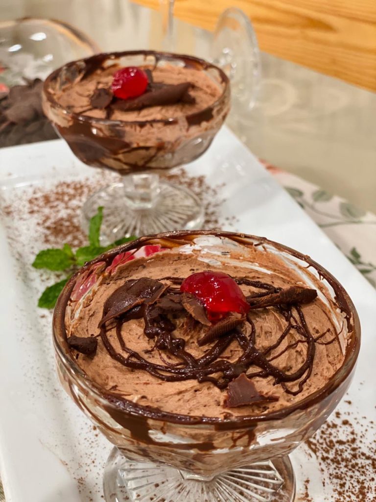 Mousse de chocolate