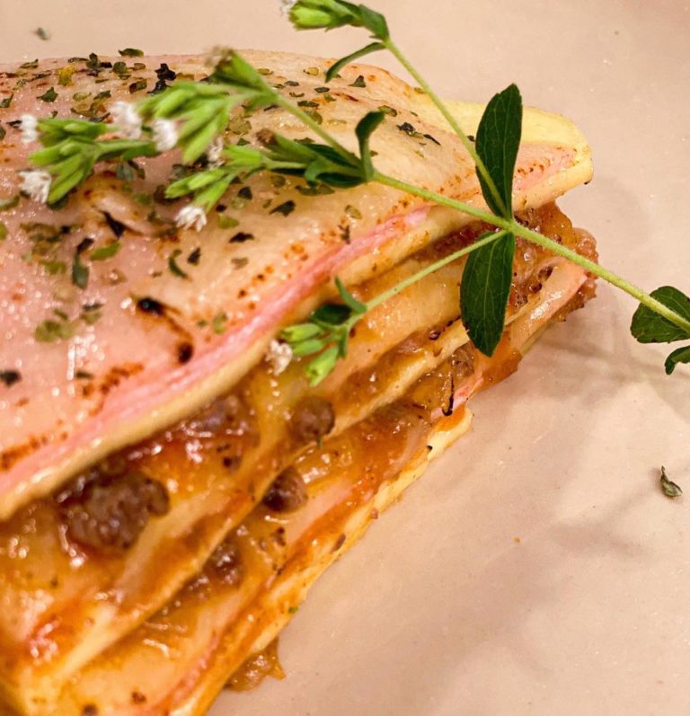 Lasanha de frigideira