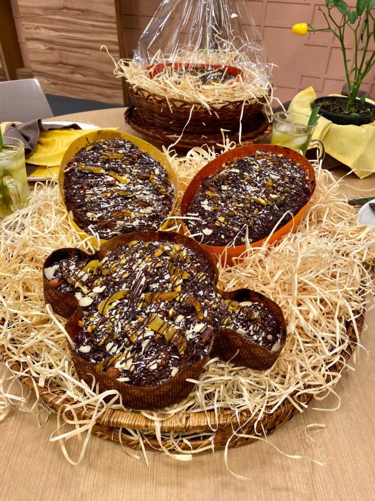 COLOMBA PASCAL DE CHOCOLATE SAUDÁVEL