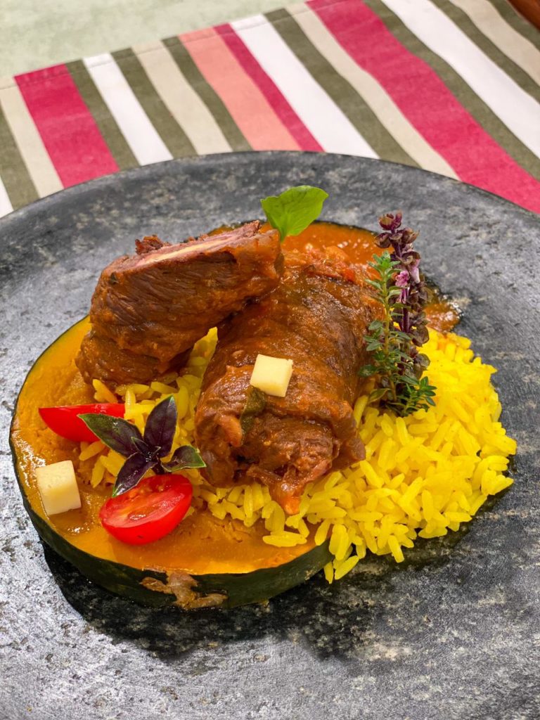 Bife à Rolê ao molho