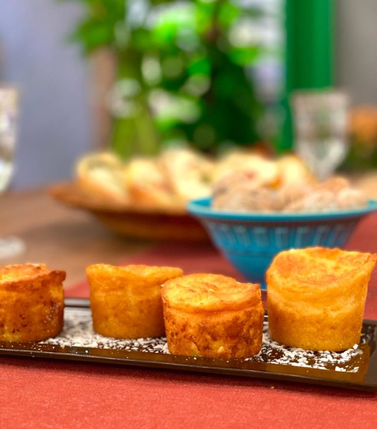 Queijadinha de travessa