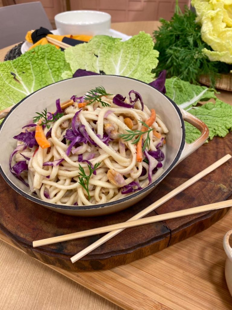 Paladar Típico: Kimchi e macarrão com Kimchi