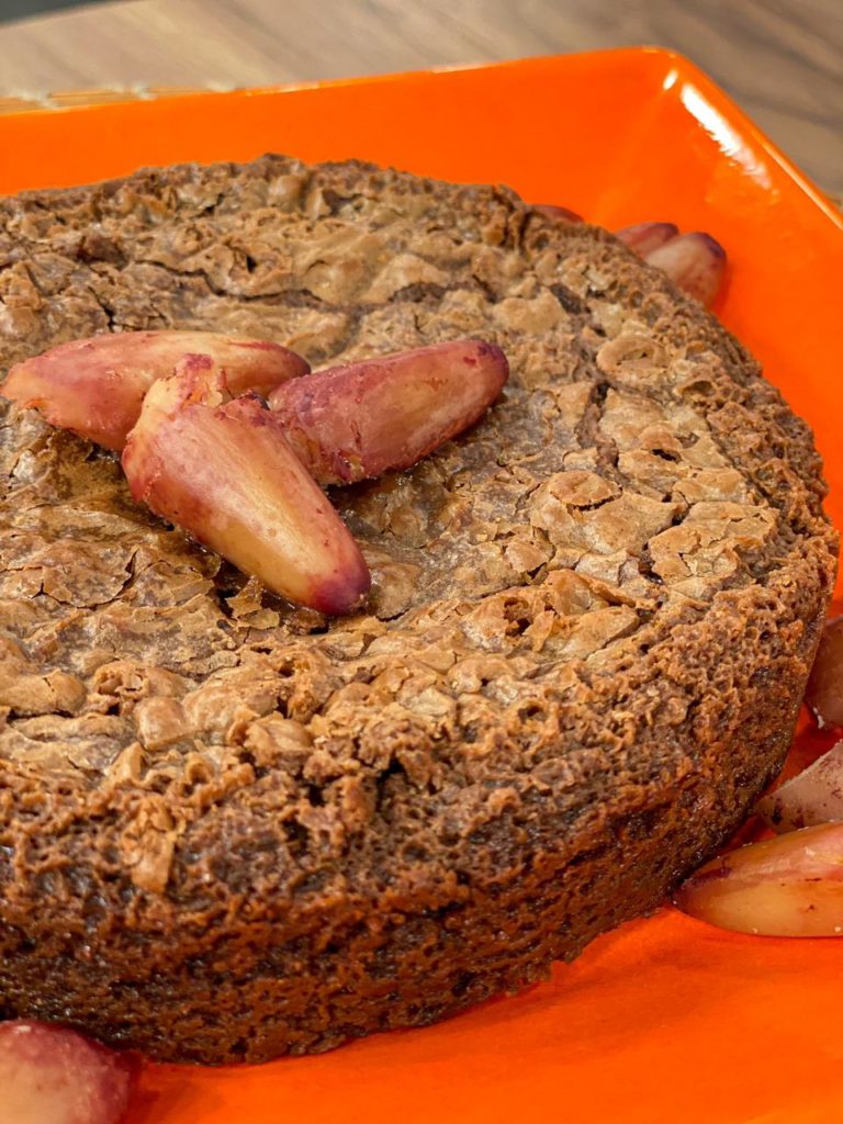 Brownie com Pinhão