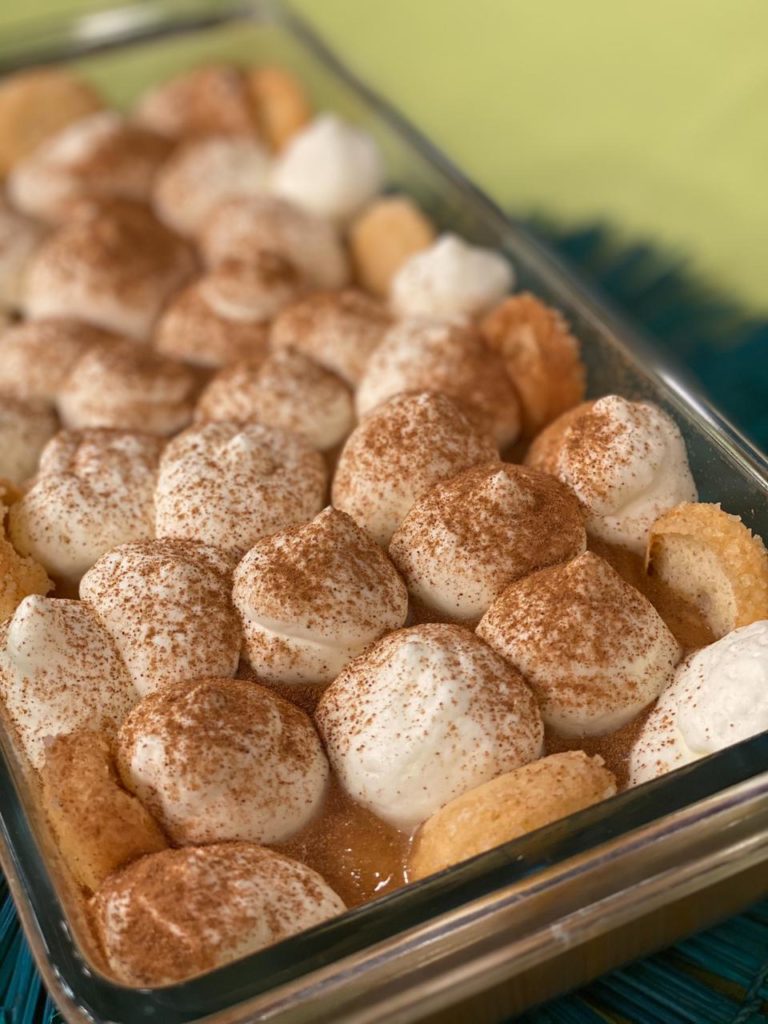 Pavê de Cachaça e Caramelo Salgado