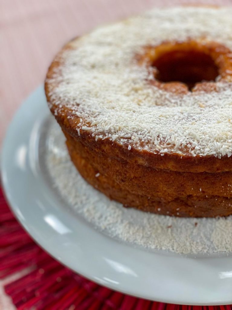 Bolo de Tapioca Cremoso